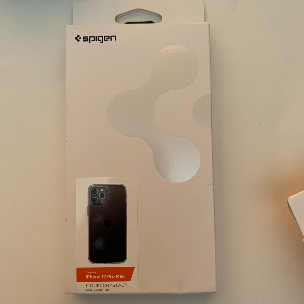 Spigen iPhone 12 mini tough armor case. Black